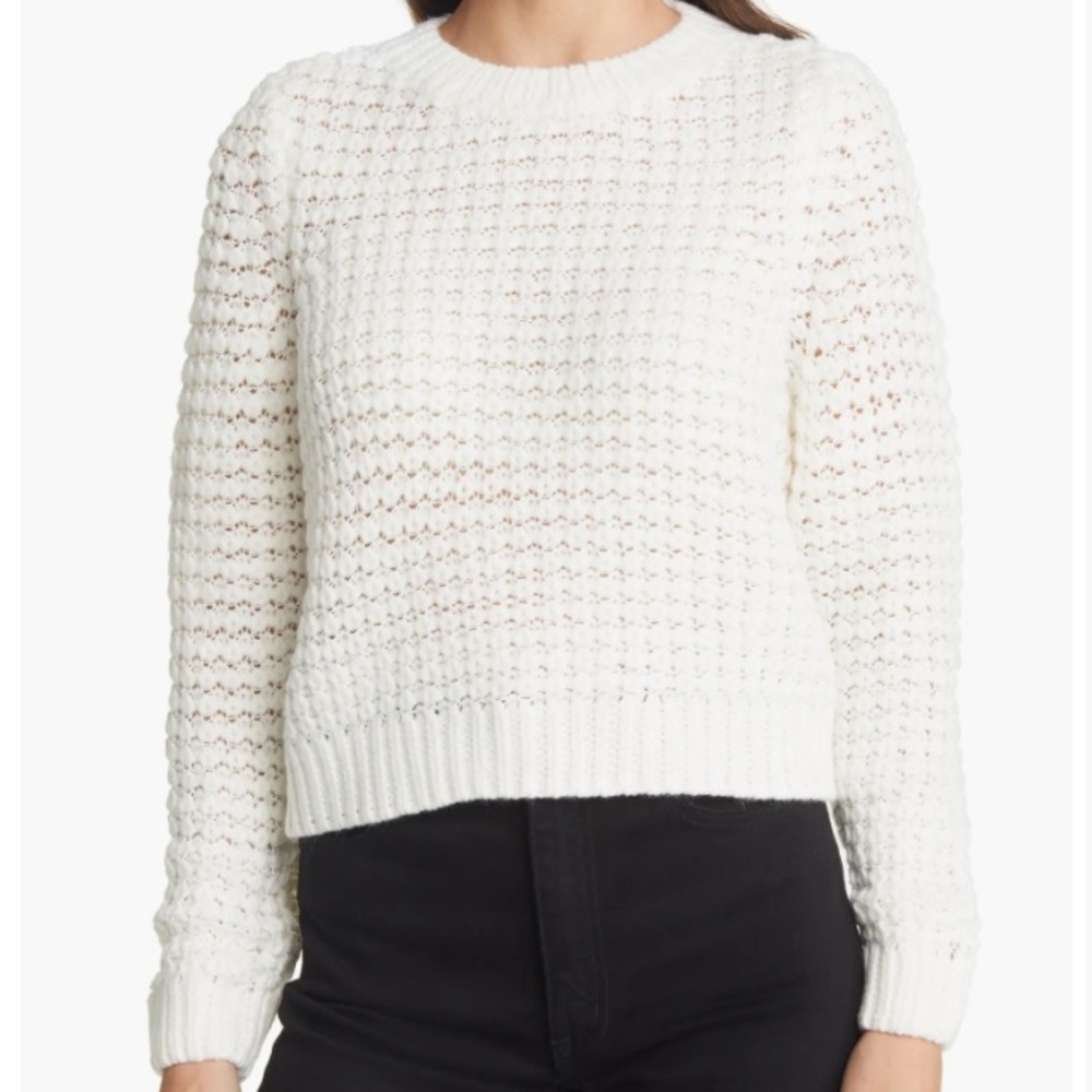 1. STATE Tuck Stitch Sweater - Size M